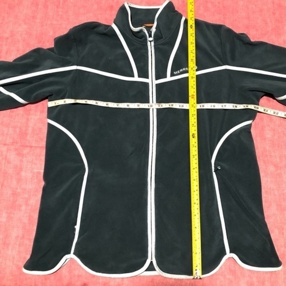 Merrell Activewear Contrast Trim Fleece Zip Jacket - Picture 10 of 10